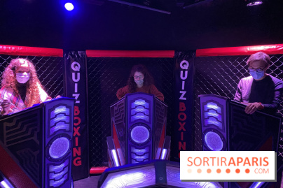 Quiz Boxing, le jeu de quiz de chez Hint Hunt qui vous met un crochet du droit