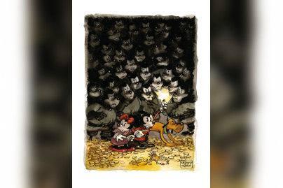 Mickey et les mille Pat, l'exposition gratuite à la galerie Glénat