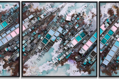 Exposition Technosphere d'Hendrik Czakainski à la galerie Wallworks