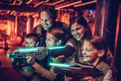 Laser Quest vous propose une expérience de jeu captivante sur 1000 m² multi niveaux à Herblay