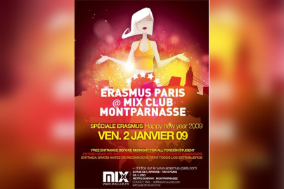 Soirée, Paris, Erasmus, Mix, Etudiants