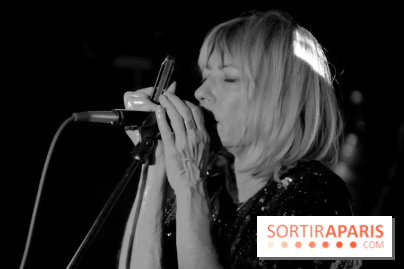 Kim Gordon en concert à Salò