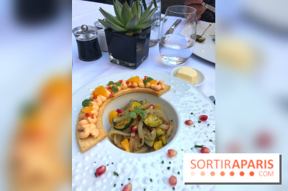 Le menu cajun du Safran à l'Hôtel du Collectionneur