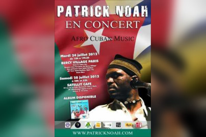 Patrick NOAH en concert à Bercy Village Paris