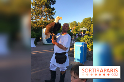 Inauguration de Pégase Express au parc Astérix