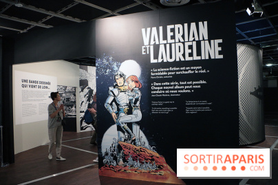 Valerian et Laureline à la Cité des Sciences et de l'Industrie