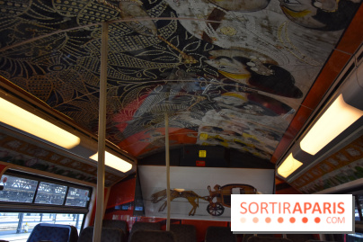 Inauguration du Train des Arts à la gare de l'est