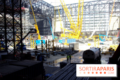 La U Arena en travaux