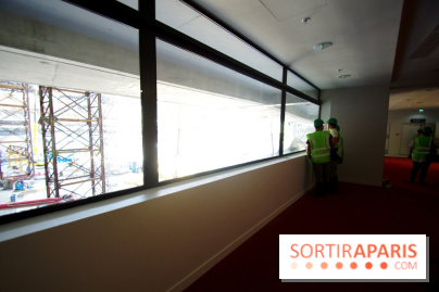 La U Arena en travaux