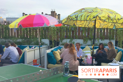 La terrasse du Mama Shelter