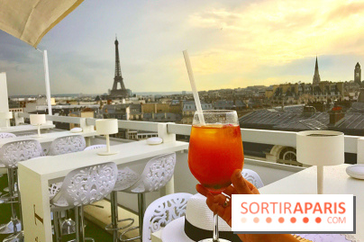 Le rooftop de l'Hôtel Marignan