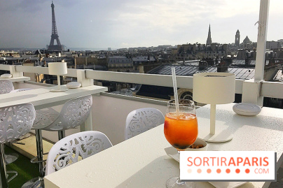 Le rooftop de l'Hôtel Marignan