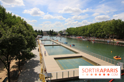 La baignade Bassin de la Villette