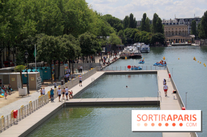 La baignade Bassin de la Villette