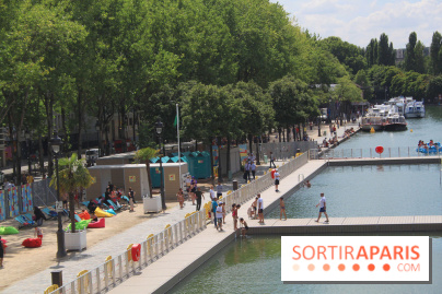 La baignade Bassin de la Villette