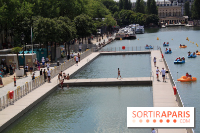 La baignade Bassin de la Villette