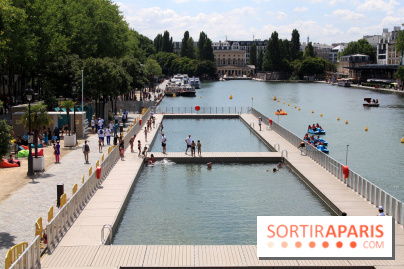 La baignade Bassin de la Villette