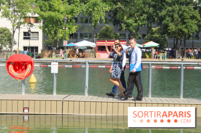 La baignade Bassin de la Villette