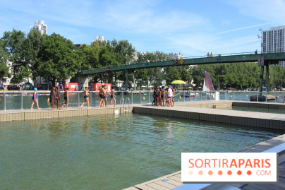 La baignade Bassin de la Villette