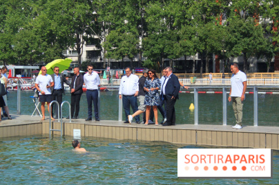 La baignade Bassin de la Villette