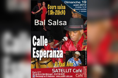 Bals SALSA avec le groupe Calle Esperanza