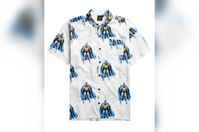 Lazy Oaf X Batman Character Repeat Short Sleeve Shirt