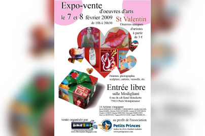 Shopping, Paris, Saint Valentin, Mécénat, Artises, Mécén'art, Petit Prince