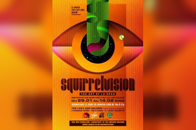 Exposition, Paris, Lazy Dog, Squirrelvision, The Art of La Boca