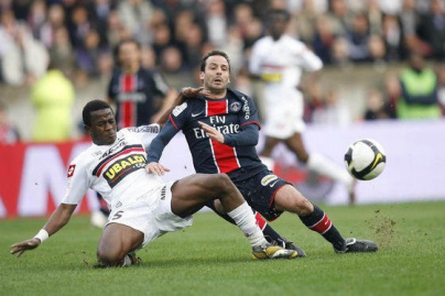 Nice : Le groupe du PSG - avec Giuly