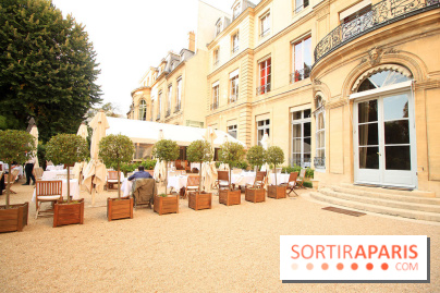 Dîner dans les jardins de la Maison de l'Amérique Latine