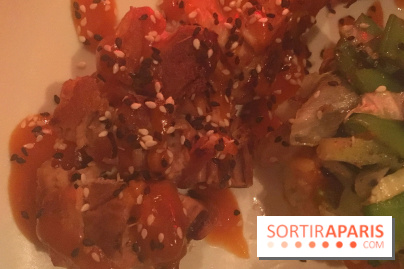 La carte de Victoria Mac Garvey au Maria Magdalena - porc tonkatsu