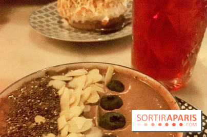 La carte de Victoria Mac Garvey au Maria Magdalena - acaï bowl et tarte au citron