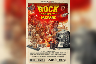 "Rock My Movie", les plus grandes musiques de films en version rock à l'Alhambra