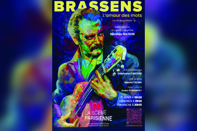 Brassens, l’amour des mots à La Scène Parisienne