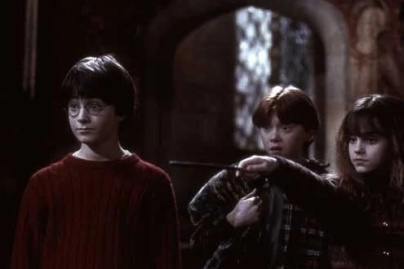 Harry Potter à l'école des Sorciers : Emma Watson, Rupert Grint et Daniel Radcliffe