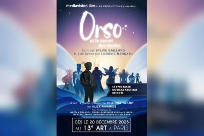 Orso et le secret des étoiles : spectacle musical au 13ème Art