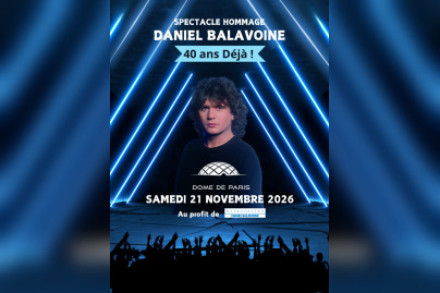 Daniel Balavoine – 40 ans déjà : concert-hommage au Dôme de Paris en novembre 2026