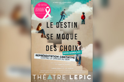 Le destin se moque des choix : pièce caritative au Théâtre Lepic