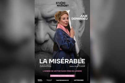 La Misérable : seule en scène avec Julie Depardieu au Studio Marigny