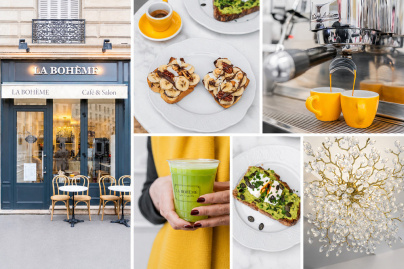 La Bohème Café & Salon, coffee shop et brunch rétro chic à Paris 7e
