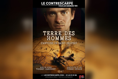 Terre des hommes, Saint-Exupéry adapté au Contrescarpe