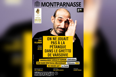 On ne jouait pas à la pétanque dans le ghetto de Varsovie au Théâtre Montparnasse