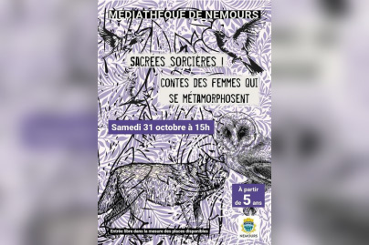 Halloween 2026 à Nemours : des contes gratuits à la médiathèque