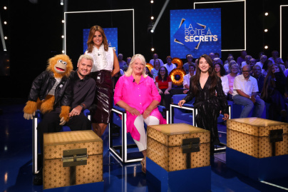 La Boîte à secrets : Jeff Panacloc, Charlotte de Turckheim et Ambre