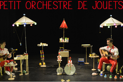 Petit Orchestre de Jouets, spectacle musical pour tout-petits au Théâtre des Sablons