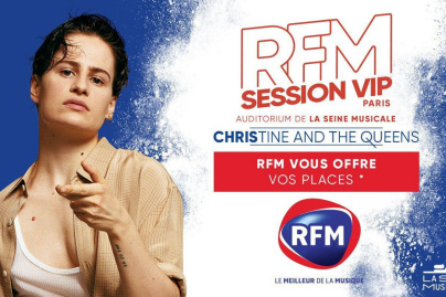 RFM Session VIP avec Christine and The Queens en concert à La Seine Musicale
