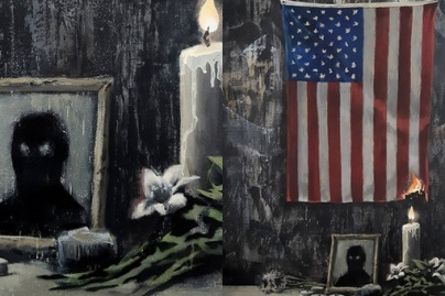 Banksy dévoile une œuvre en hommage à George Floyd 