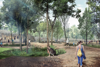 La Base de loisirs de la Corniche des Forts (93)