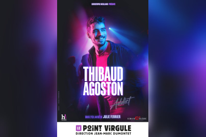 Thibaud Agoston dévoile son spectacle "Addict" au Point Virgule