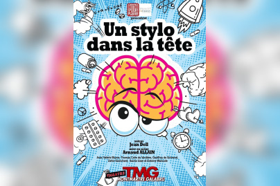 "Un stylo dans la tête" : comédie saisissante de Jean Dell au théâtre Montmartre Galabru